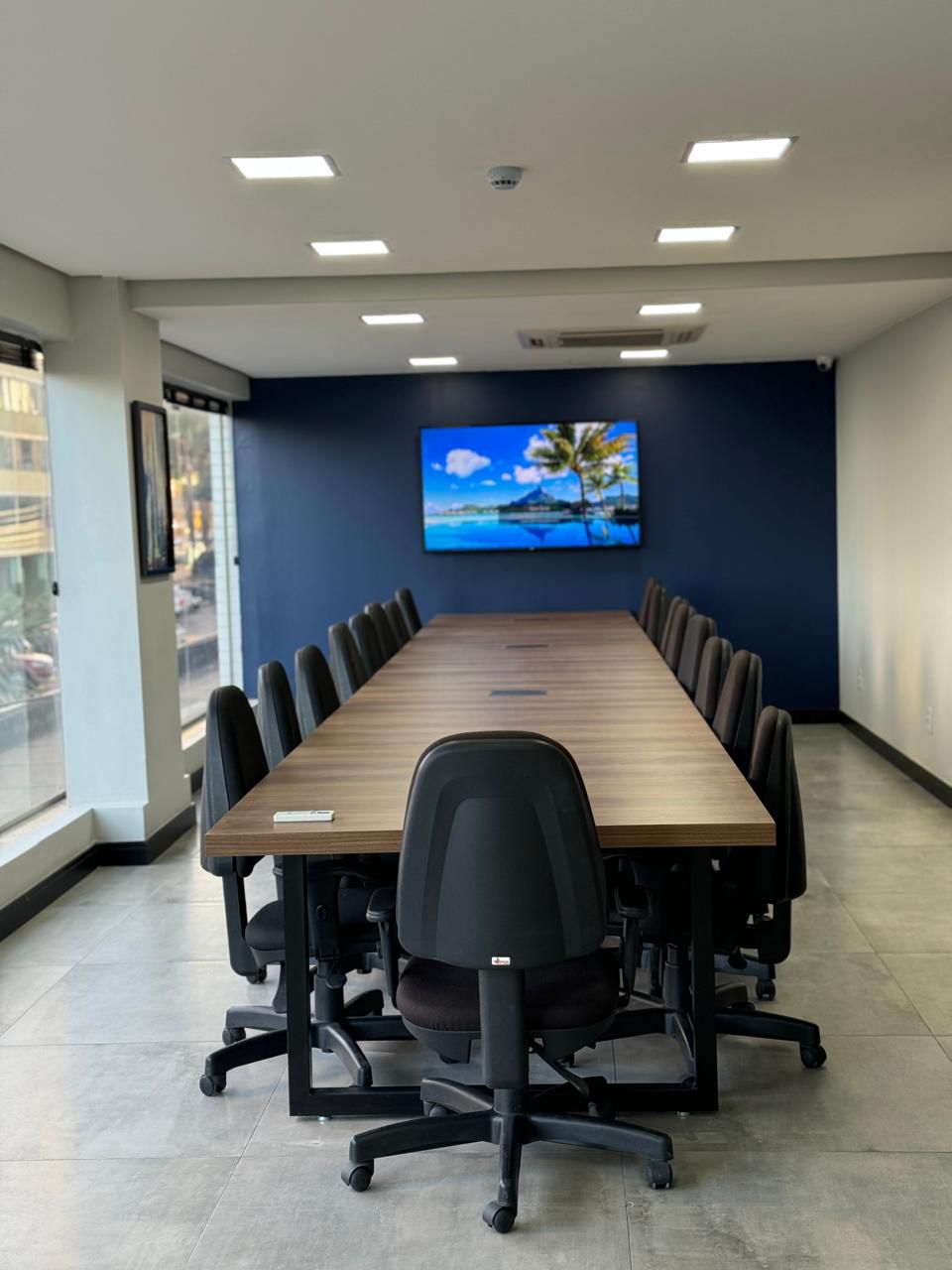 Sala de reunião moderna do Vista Offices